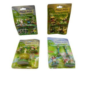 Lot of 4 Jellybean Junction Accesory Packs Easter Village NIP Bunny 2005